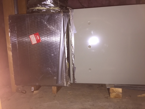 HVAC Attic Plenum Leak HVAC Attic Plenum Leak