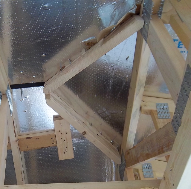 Improper Roof Framing Improper Roof Framing