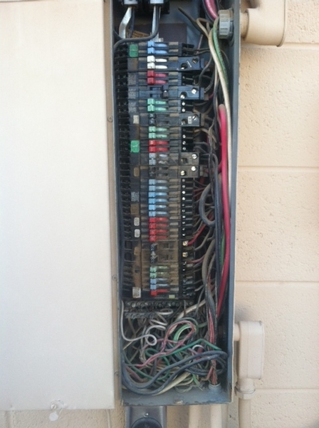 Recalled electrical panel Recalled electrical panel